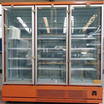 China Single-temperature Freeze Freezer Upright Freezer Vertical Freezer For Chicken Supermarket for sale