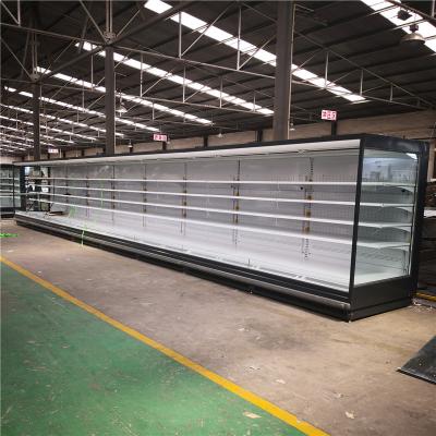 China Commercial Single-temperature Supermarket Freezer Refrigerator Display Refrigerator Refrigeration Equipment Air Curtain Refrigerator for sale