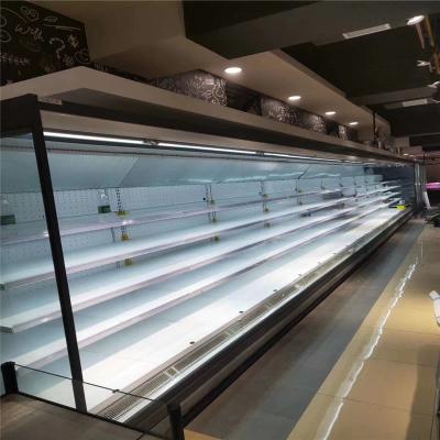 China Commercial Refrigerator Refrigeration Equipment Display Single-temperature Supermarket Freezer Open Colder Supermarket for sale