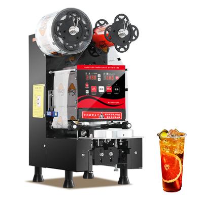 China Automatic Commercial Beverage Cup Sealing Machine For Beverage Shop Bubble Tea Shop Cup Size 95/90MM Model for sale