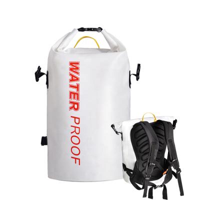 China Anti Theft Waterproof TPU Dry Bag Backpack With Neoprene Laptop Pocket for sale