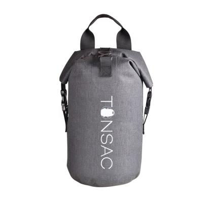 China Eco-Friendly Waterproof Dry Bag Bags 0.4MM TPU Coated 300D Polyester Oxford Cloth Cationic HF Welded TPU Dry Bag for sale