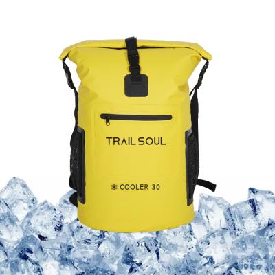 China Waterproof Promotional Cooler Bags Portable Outdoor Cooler Waterproof Dry Bag Boating Beach Beer Cooler Camping Promotional Bags for sale