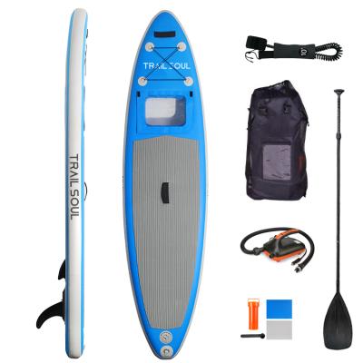 China Unisex Custom Logo Printing Inflatable SUP Inflatable Paddle Board Surfboard Waterproof Stand Up Paddle for sale