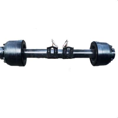 China Semi-trailer manufacturer sells well in Southeast Asia (circular agricultural vehicle axle 11.5ton) for sale