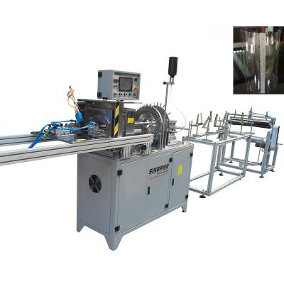 China PVC Gift Box Plastic Packaging Products Tube Cylinder Forming Machine for sale