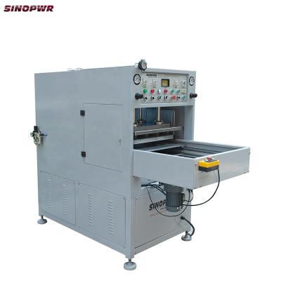 China Factory Gift Soft Plastic Cartons Folding Machine High Frequency Fold Machine for sale