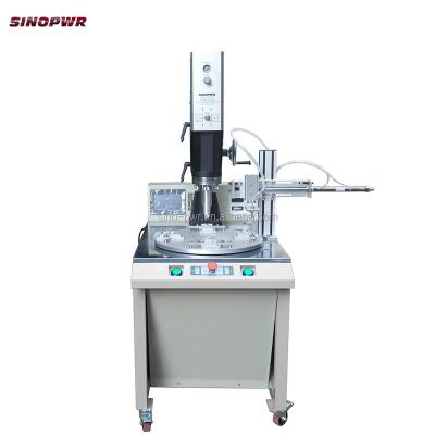 China 2600w 20khz ultrasonic plastic welding plastic rotary ultrasonic sealing machine for sale