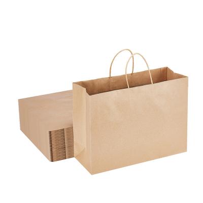 China Low MOQ Cheapest Luxury Handmade Kraft Paper Gift Bag With Handles Hen Party Present Bags Small for sale