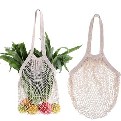 China Durable Reusable Tote Bag Market Fruit and Vegetable Bag, String Mesh Shopping Net Bag for sale