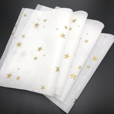 China Custom Size Cheapest Price Gift Wrapping Tissue Paper Wrapping Shoes White Recycled Garment Wrapping Tissue Paper For Clothes Wrapping for sale