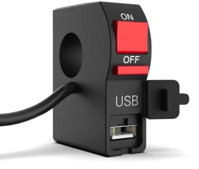 China On Off Switch and USB Charger Universal Motorcycle On/Off Switch With Usb 12v 24v Led Usb Charger Motorcycle Usb Charger for sale