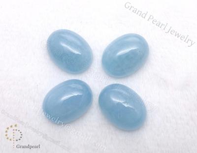 China None Cabochon_Oval blue green 12x16mm - semi-precious stone for sale