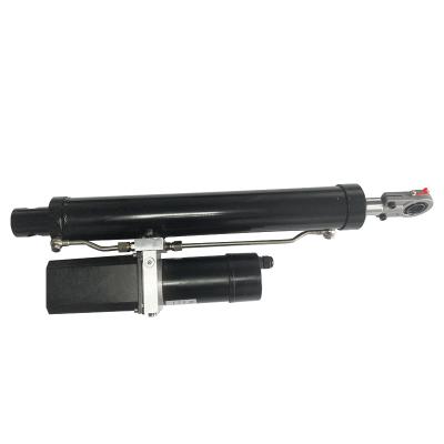 China 4.5T Lift Electric Mechanical Truck Cylinder DC Linear Actuator Hydraulic Push Rod 610*200*130 for sale