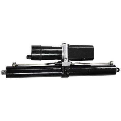 China 3.2 Ton Big Push Bar Heavy Electric Hydraulic Push Thru 24V48V Thru Thru 100*20*13 for sale