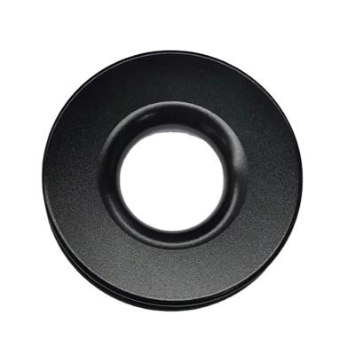 China Custom Aluminum CNC Low Friction Ring For Rope Rigging Line Aluminum Pulley Anodized CNC Machining Part for sale