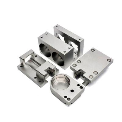 China High Quality Aluminum Precision Parts Machining Machinery Spare Parts Customized CNC Milling Aluminum Parts for sale