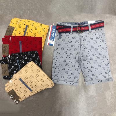 China Factory direct QUICK DRY child printed cotton pants pants kids fashion cotton shorts pants for sale