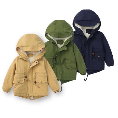 China Anti-wrinkle manufacturer of china children's clothes trending products custom made children's clothing thick warm autumn boys coats&outwears for sale