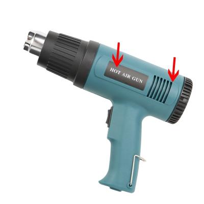 China Cool / Hot Air blower Duty Heat Gun 2000W Hot Air Blower Gun for Plastic Hot Air Heater Car Film Welding Universal for sale