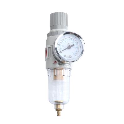 China Factory Bahoo Air Lubricator AFR/BFR Filter Air Pressure Regulator With Pressure Relief Valve Check Gauge for sale