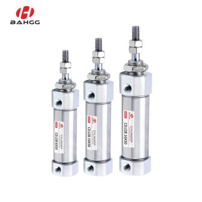 China Factory Bahoo CDJ2BSeries pneumatic double/single acting air mini cylinder10/12/14/16-5/30/35/50 for sale