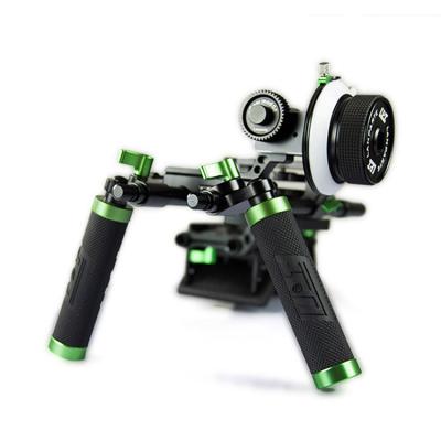 China Wholesale Bracket System Fashion Quality LanParte Nice Dual Hand Grip 15mm DSLR Camera Installation for sale