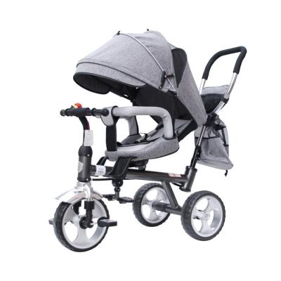 China 4-in-1 Luxury Edition Baby Stroller High Quality Three-Wheeled Baby Stroller for sale