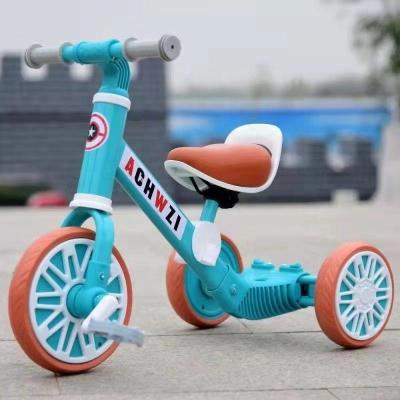 China New Style Steel Baby Balance Bike With Multi Functional Kids Baby Tricycle Bikes From China for sale