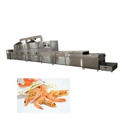 China High Efficiency Industrial Microwave Prawn Prawn Fish Drying Machine for sale