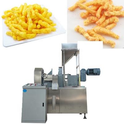 China Factory fried kurkure cheetos twist snack making machine corn curls kurkure processing line for sale