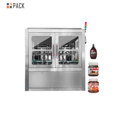 China Automatic Food Npack Piston Chocolate Making 100ml-1l Filling Machine With Aseptic Filling for sale