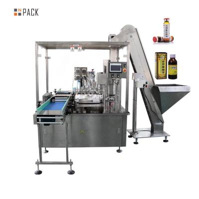 China Automatic Liquid Medical Beverage Syrup Filling Machine Production Line for sale