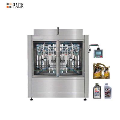 China Npack Filling Piston Making Filling Machine Price Automatic Motor Oil Bottle Filling Machine Servo Motor for sale