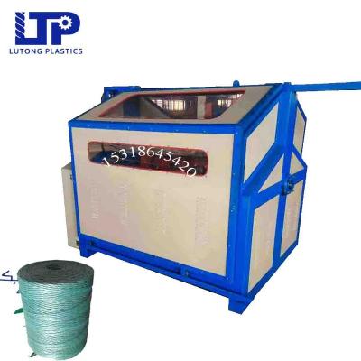 China Twine Spool Winder Machine PP Raffia Rope Twine Bundle Twisted Stranding Machine for sale