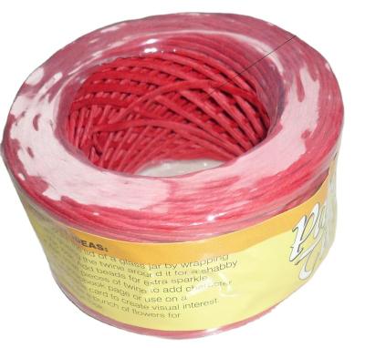 China Ribbon Raffia Paper Twine, Twisted Paper Twine For All Kind Wrapping Decoration for sale