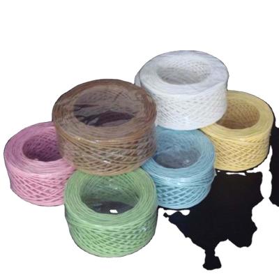 China DIY Raffia Paper Twine, Twisted Paper Cord For All Kind Wrapping Decoration for sale