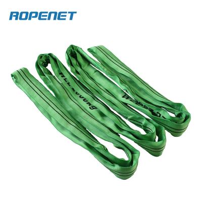 China Polyester ROPENET Polyester Roundl Sling CE Certification 2T 4M for sale