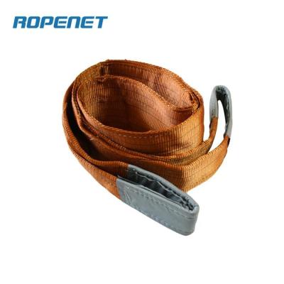 China ROPENET 6 Ton Heavy Lifting Polyester Webbing Sling CE Certification for sale