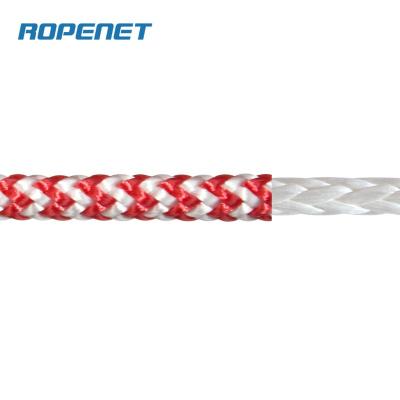 China Set of heat and pre-stretched low control polyester core ROPENET dinghy line treatment stretch yachting rope for sale