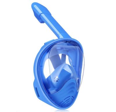 China Anti-leakage Kids Snorkel Mask Full Face, Snorkeling Gear With Camera Mount, 180 Degree Panoramic View Snorkeling Set Anti-leakage Anti-fog for sale