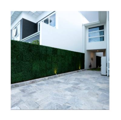 China Minimalist Artificial Boxwood Panels Artificial Grass Wall Garden Panel for Office for sale