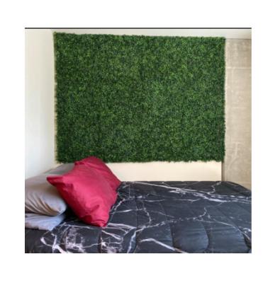 China Minimalist Faux Follaje Boxwood Wall Panels Hedge Plant For Outdoor Decor for sale