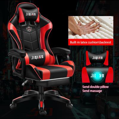 China (Size)High Quality Cheap Packing Gamers Adjustable Swivel Camel And Double Colored Thicken Office Gaming Leather Chair for sale