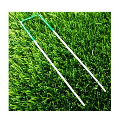 China Grass Install Hot Sales U Shape Nails Galvanized Nails For Artificial Grass Turf for sale