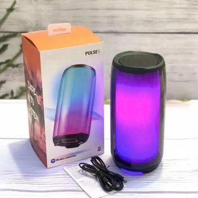 China LED Flashing light 2023 hot selling outdoor Speaker Mega Bass Waterproof Speaker Portable Wireless Speaker for sale