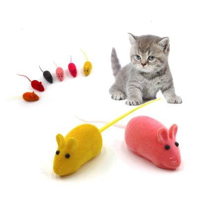 China Viable Fake Pet Cat Toys Mini Funny Mouse Playing Toys For Cats Kitten for sale