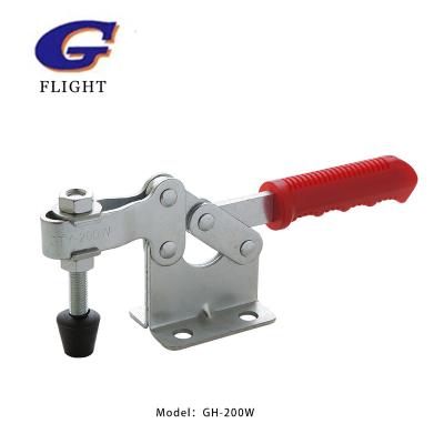 China Clamps For Metallurgical Woodworking 60lb 27kg Quick Lock Toggle Clamps Horizontal Type 200W 200WH 200WL 200WLH 220WH 220WHL for sale