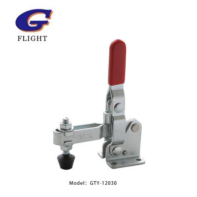 China Woodworking 275LB 125Kg Horizontal Flange Base 12030 Low Power Toggle Clamp Vertical Toggle Clamp DIY Tool for sale