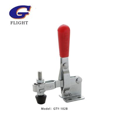 China Vertical Flange Base 220LB 100Kg Woodworking Vertical Flange 102B Toggle Hand Tool Similar to DESTACO 202U for sale